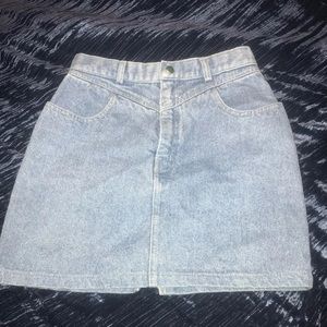 Vintage Denim Skirt
